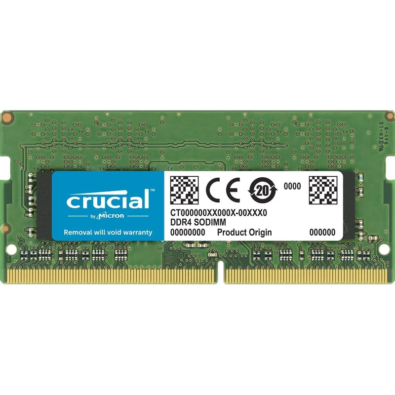 رم کروشیال Ram 8GB 3200 DDR4 Curcial